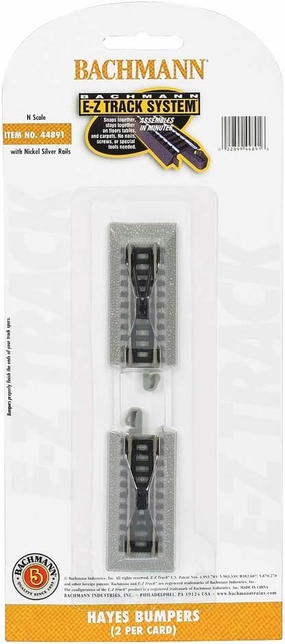 Bachmann Hayes Bumper (2/Card) - N Scale