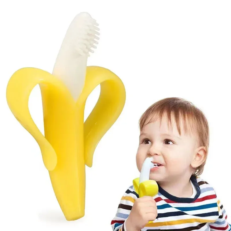 Banana Silicone Teether