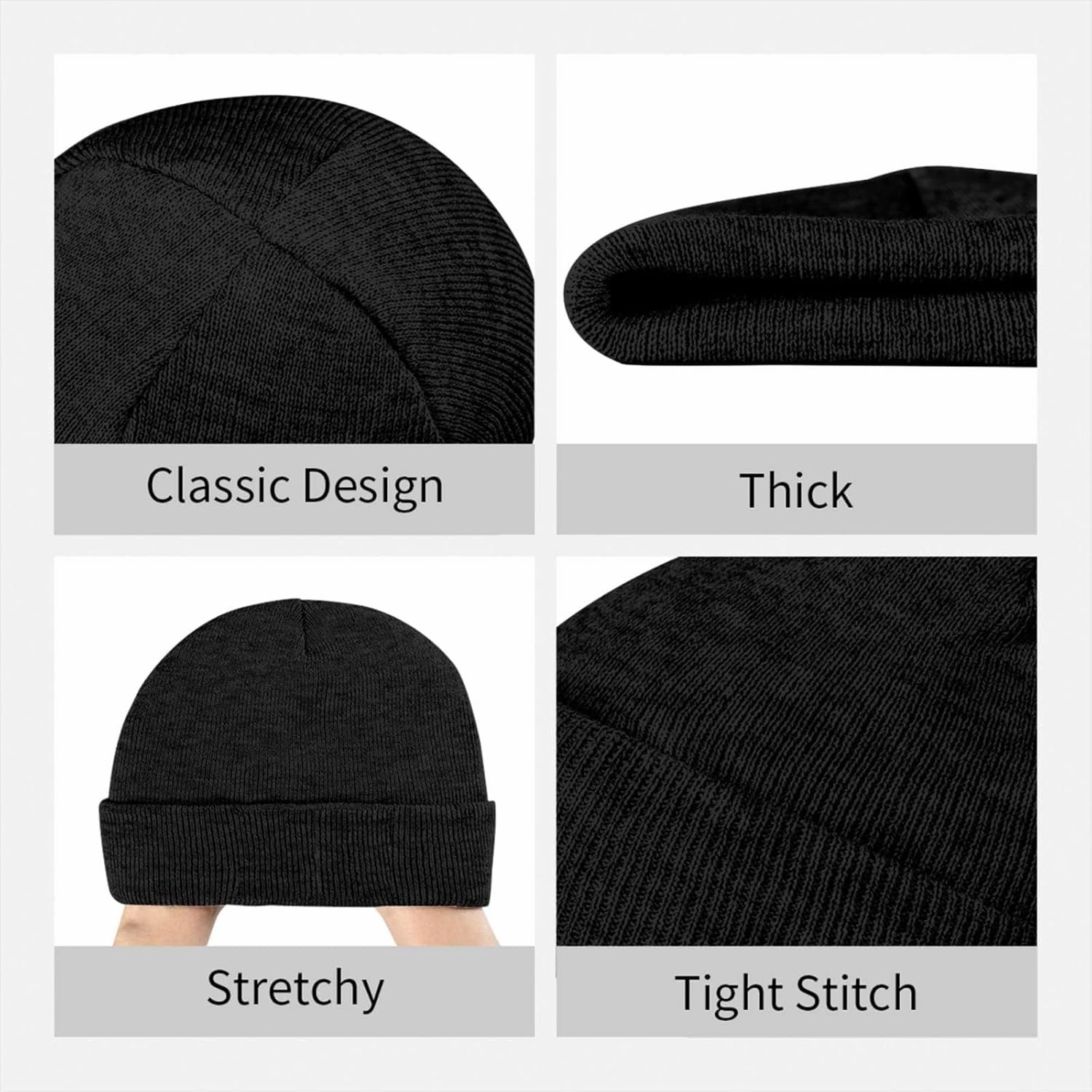 Basketball Number 23 Jordan Winter Skull Cap Knitted Hat Striped Winter Beanie for Men/Women All Seasons