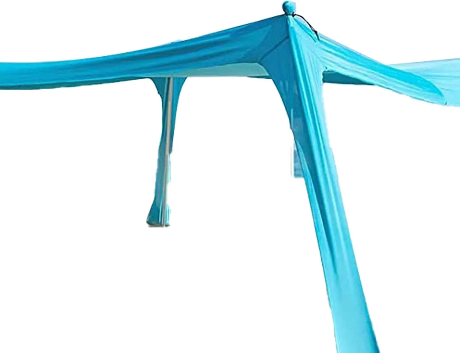 Beach Canopy, 4 Poles Beach Tent Sun Shelter Quick Setup with Carry Bag for Camping (300 * 300 * 200CM)
