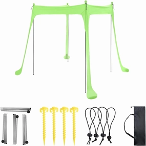 Beach Tent Canopy | Beach Tent | Camping Sun Shelter UPF50  | Portable Beach Sun Shelter | for Camping Trips, Fishing, Backyard and Outdoor
