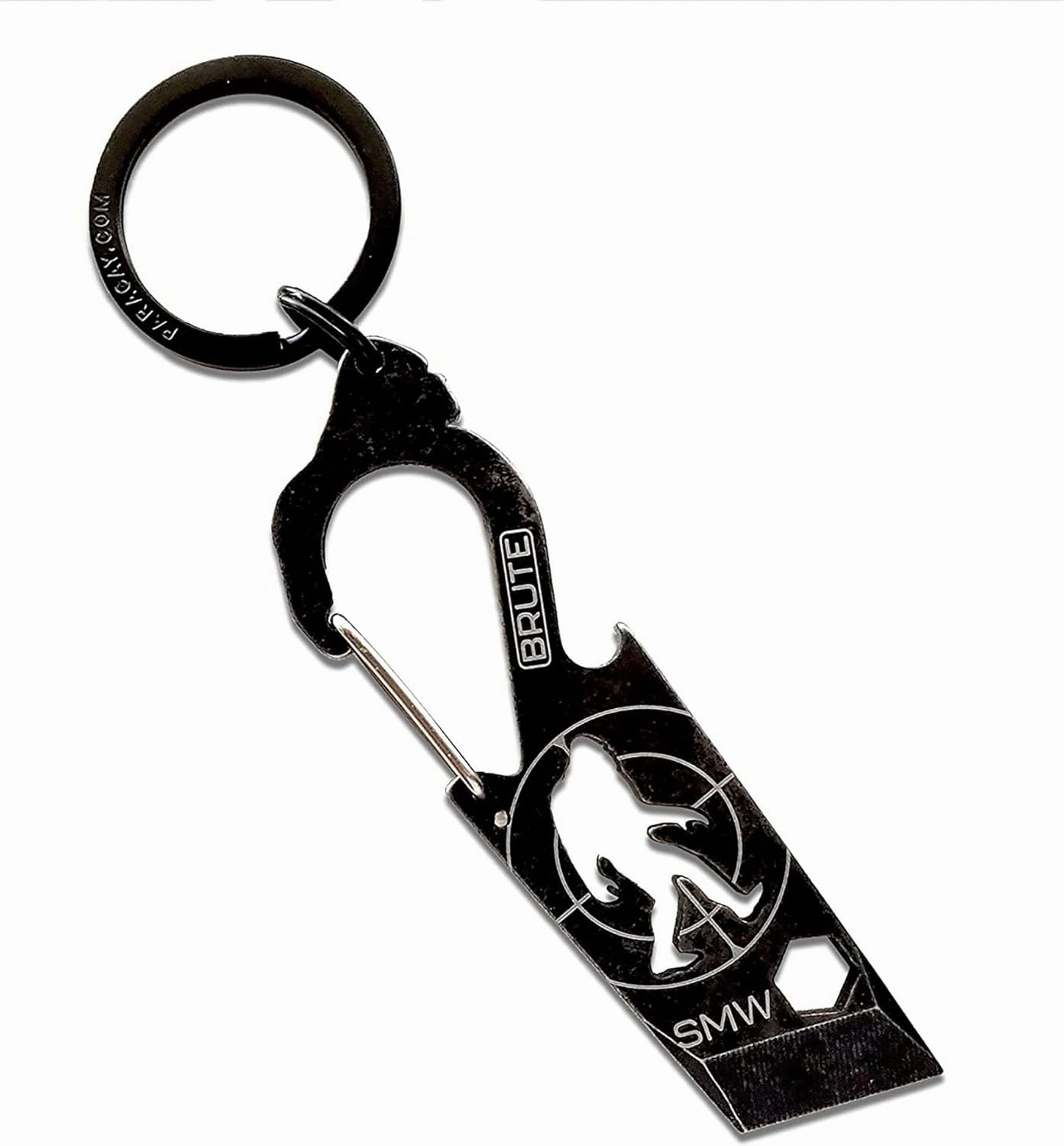 BEAST & BRUTE Combo Pack - Multi-Tool & Bottle Opener, Bigfoot gift for fans of Sasquatch, Yeti, Camping, Hiking - With Screwdriver, Wrench, Carabiner, Box Opener, 1/4" Drive