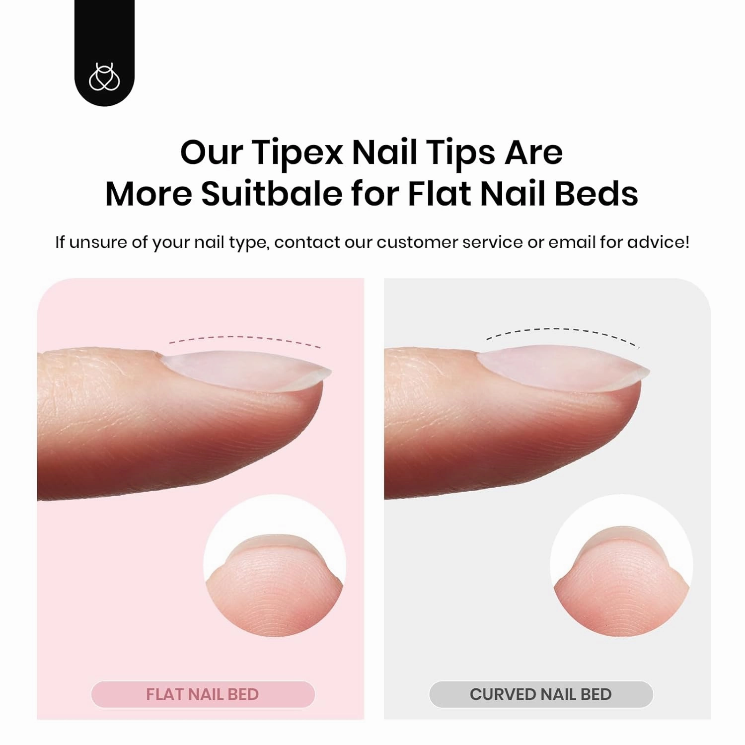 Beetles Tipex Instant Apex Nail Tips, 192Pcs Medium Stiletto Acrylic Nails Pre-Building Pre-Etched Thicker Gel Nail Tips - 16 Sizes Strong Full Cover for Women