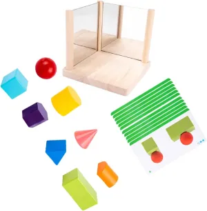 BESPORTBLE 1 Set Cognition Bright Color Shape Cognition Block for Early Educational Play for Spatial Thinking Development and Easy to Grip