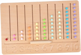 BESPORTBLE 1 Set Arithmetic Training Board Enlightenment Learning for Early Mathematics Skills Development Teaching Board for Creative Play and Problem Solving