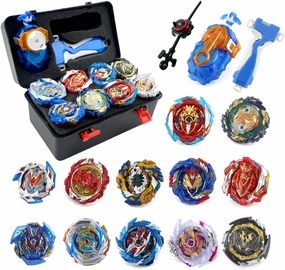 Bey Battling Blades Spinning Tops, Battle Gyro Top Set, Burst Battling Set, Launchers Grip Starter, Battling Top Burst Blade Toy Great Birthday Gift Present for Children Kids Boys Ages 6 8 10 