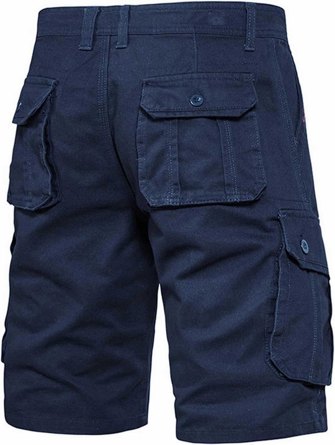 Big and Tall Sweat Shorts for Men Cotton Buckle Zipper Cargo Shorts Multi Pocket Casual Tooling Shorts Trendy Clothes