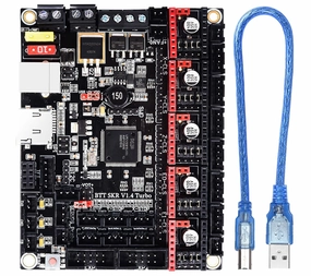 BIGTREETECH SKR V1.4 Turbo 32bit Control Board DIY for Most FDM 3D Priners Mainbaord Compatible TFT Series Touch Screen/ 12864LCD Support TMC2209/TMC2208/TMC2130