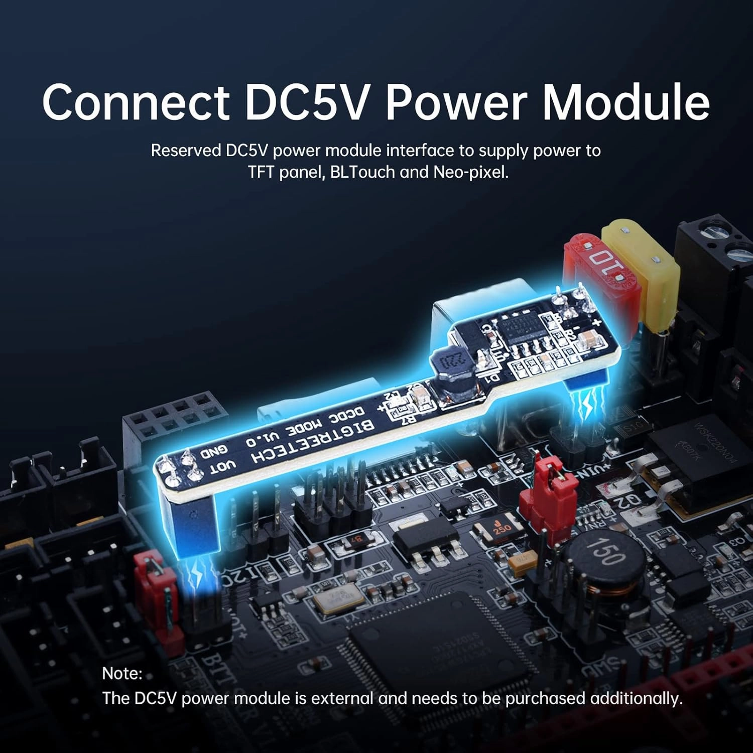 BIGTREETECH SKR V1.4 Turbo 32bit Control Board DIY for Most FDM 3D Priners Mainbaord Compatible TFT Series Touch Screen/ 12864LCD Support TMC2209/TMC2208/TMC2130