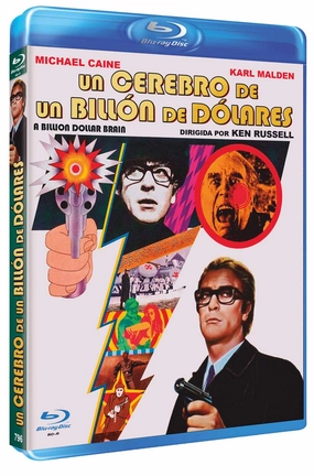Billion Dollar Brain (1967) ( $1,000,000,000 Brain ) [ Blu-Ray, Reg.A/B/C Import - Spain ]