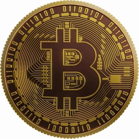 Bitcoin 1000-Piece Round Jigsaw Puzzle, Brain Teaser for Kids and Adults