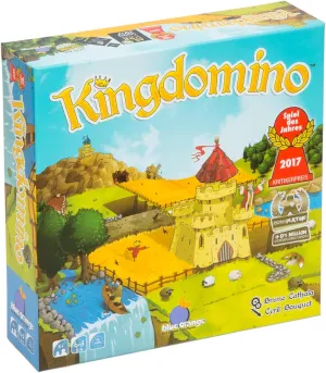 Blue Orange Games Kingdomino Award Winning Family Strategy Board Game, 2-4 players
