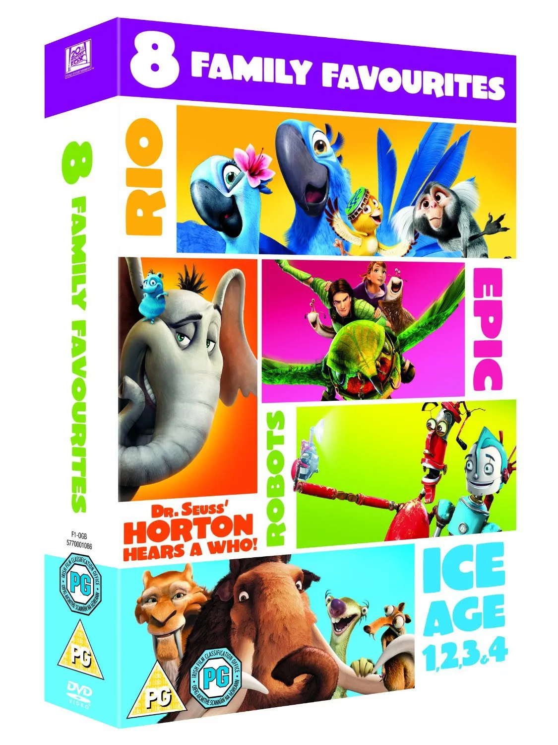 Blue Sky - 8 Family Favourites [DVD]