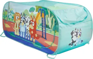 Bluey 2 in 1 Kids Pop Up Play Tent and Twin Bed Tent for Pretend and Imaginative Play
