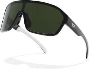 B.N.U.S Polarized Cycling Sunglasses for Men Women - Nano-Coated TR90 Frame, UV400 Protection, Unibody Lens Design