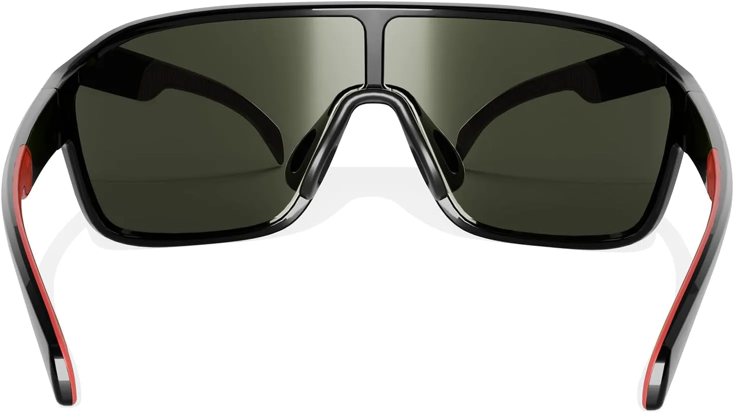 B.N.U.S Polarized Cycling Sunglasses for Men Women - Nano-Coated TR90 Frame, UV400 Protection, Unibody Lens Design