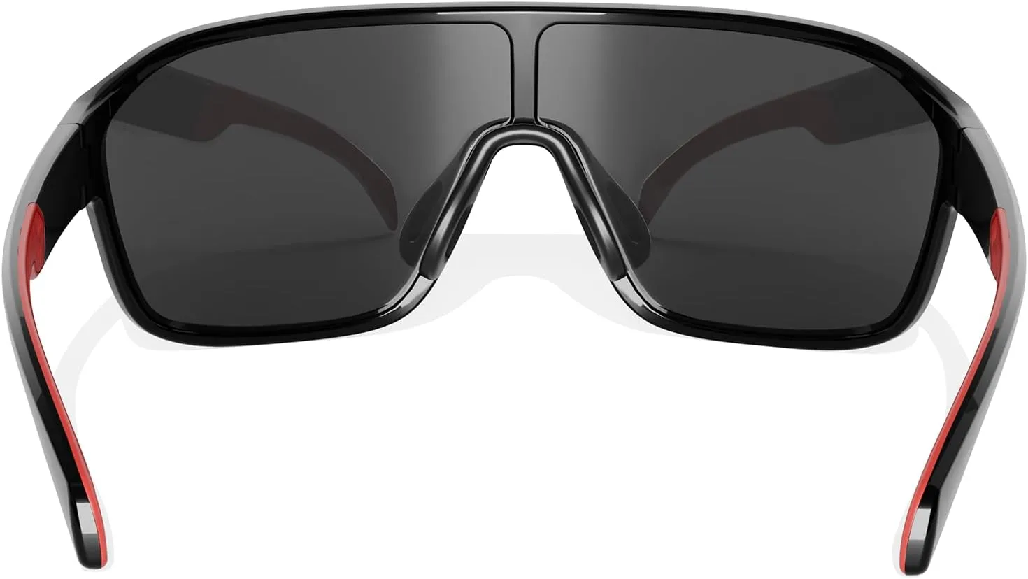 B.N.U.S Polarized Cycling Sunglasses for Men Women - Nano-Coated TR90 Frame, UV400 Protection, Unibody Lens Design