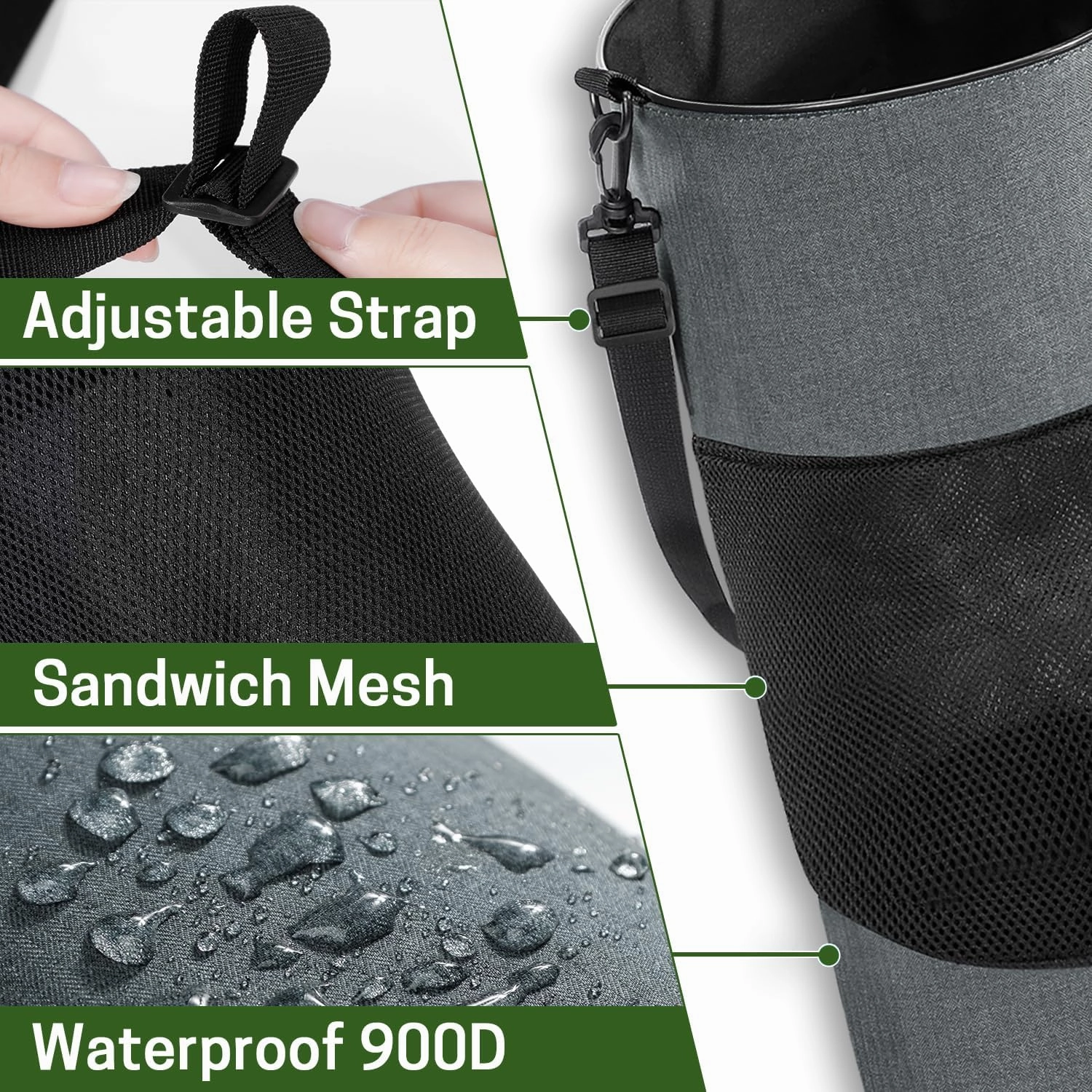 Boat Trash Bag, Reusable Mesh Trash Can, Portable Garbage Bag for Boat, Storage Accessories of Boat