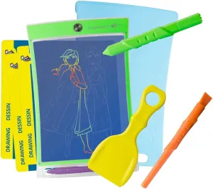 Boogie Board Disney Frozen II Magic Sketch - Paperless Writing Tablet, 4 Stylus, Stencils of Frozen Characters Elsa, Anna, Olaf & More - Authentic