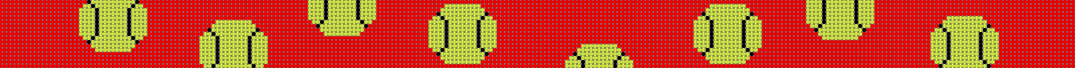 BOUNCING BALL ON RED 1717