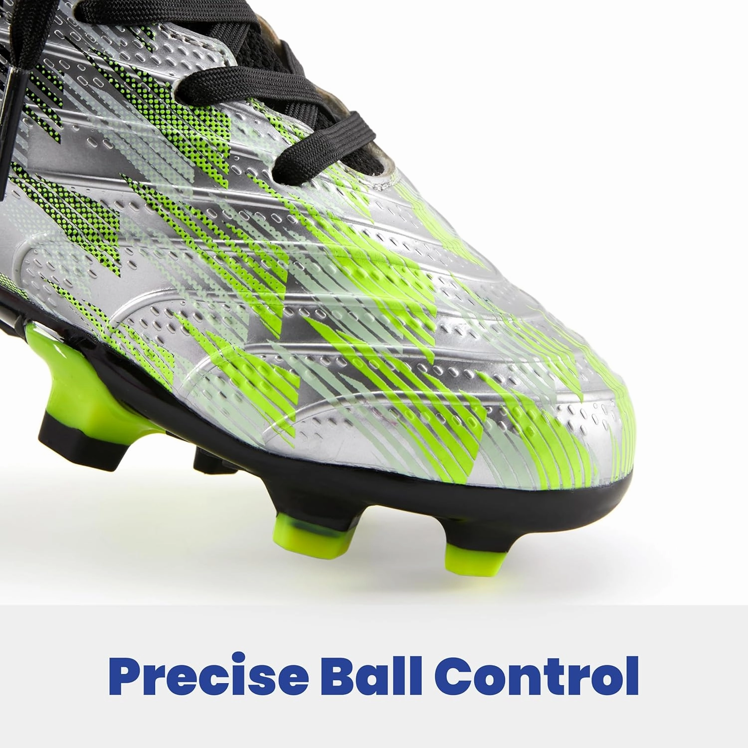 Boys Girls Soccer Cleats High Top Lightweight Training Football Shoes Little Big Kid Youth Firm Ground Athletic Outdoor Turf Indoor Lace Up Non-Slip Comfortable Durable Flexible Traction Breathable