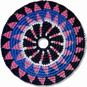 Buena Onda Indoor Flying Disc - 7'' Flexible Sport Disc for Indoor and Outdoor Play - Amazing Handmade Quality from Guatamala - Pocket Discs are Played in Over 20 Family Fun Games