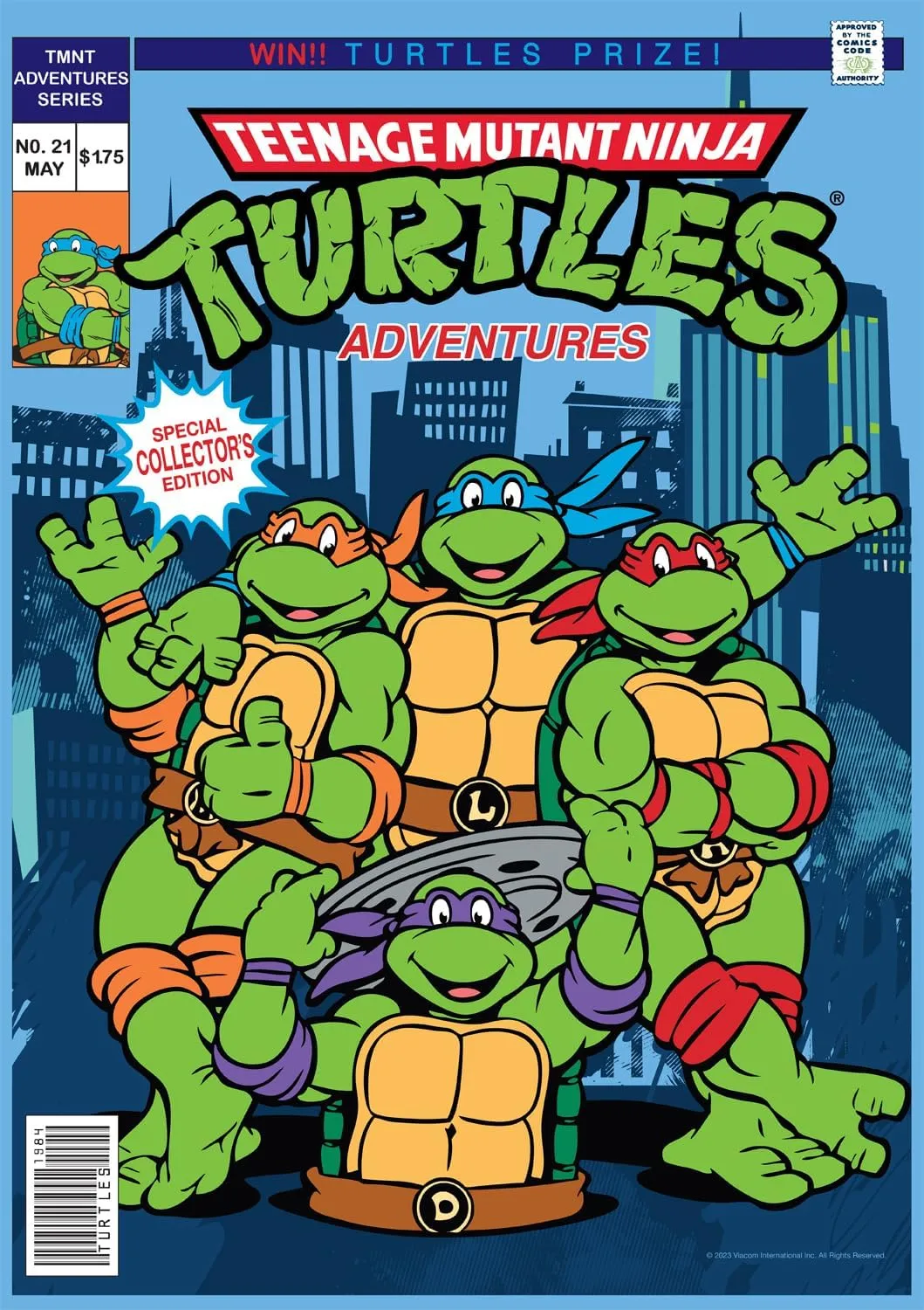 Buffalo Games - Viacom - TMNT Adventures - 300 Piece Jigsaw Puzzle for Adults -Challenging Puzzle Perfect for Game Nights - Finished Size is 21.25 x 15.00
