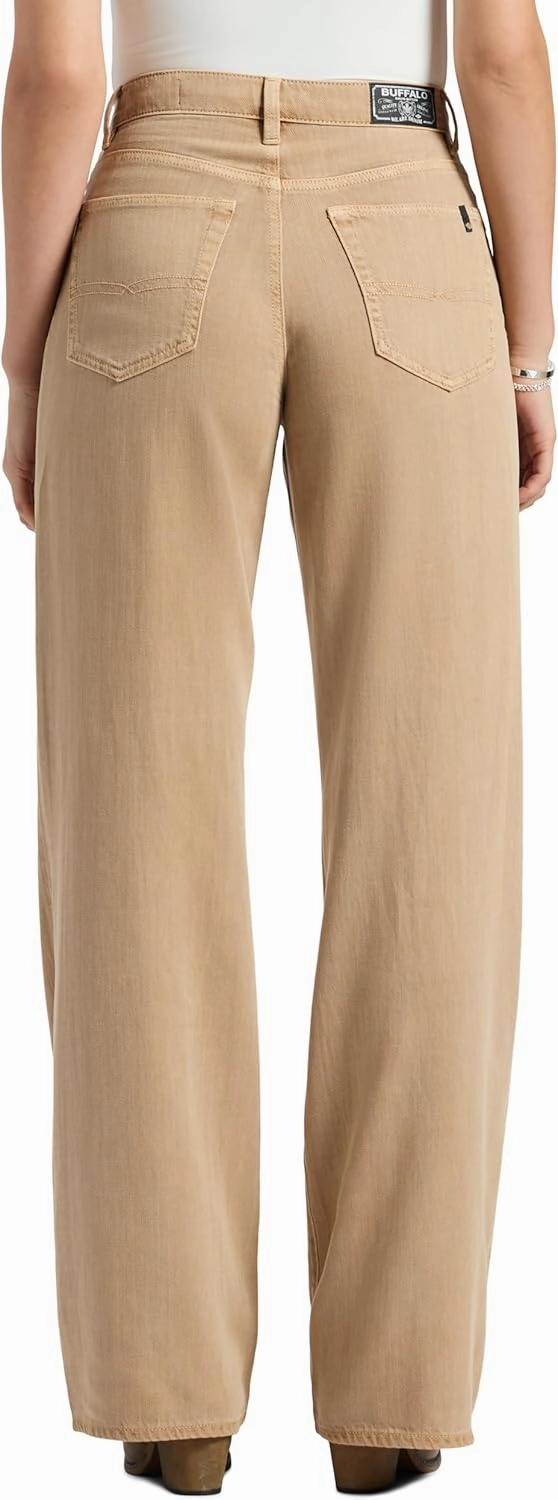 Buffalo David Bitton Women's Addie High Rise Wide Leg Jeans