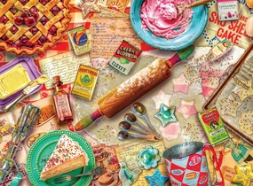 Buffalo Games - Aimee Stewart - The Nostalgic Baker (2024) - 1000 Piece Jigsaw Puzzle for Adults -Challenging Puzzle Perfect for Game Nights - Finished Size is 26.75 x 19.75