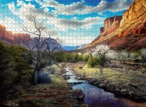 Buffalo Games - Charles Black - Beneath The Glory - 1000 Piece Jigsaw Puzzle for Adults -Challenging Puzzle Perfect for Game Nights - Finished Size is 26.75 x 19.75