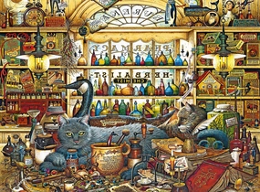 Buffalo Games - Charles Wysocki - Elmer and Loretta - 1000 Piece Jigsaw Puzzle for Adults -Challenging Puzzle Perfect for Game Nights - Finished Size is 26.75 x 19.75
