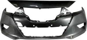 BUMPERS THAT DELIVER - Painted KAD Gun Metallic, Front Bumper Cover Fascia Compatible with 2016 2017 2018 Nissan Maxima 16 17 18, NI1000309