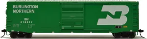 Burlington Northern with Sliding Door Running Number #318620 HO Scale Train Rolling Stock HR6637A
