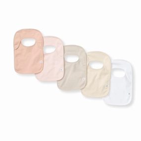 Burt's Bees Baby Infant Bibs, 100% Organic Cotton Drool Cloths, Newborn Essentials