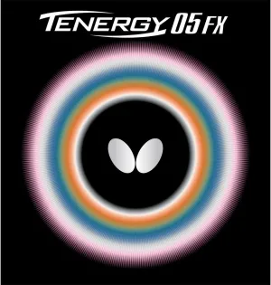 Butterfly Tenergy 05 FX Table Tennis Rubber Sheet - 1.7 mm, 1.9 mm, or 2.1 mm - Red or Black - 1 Inverted Table Tennis Rubber Sheet - Professional Table Tennis Rubbers