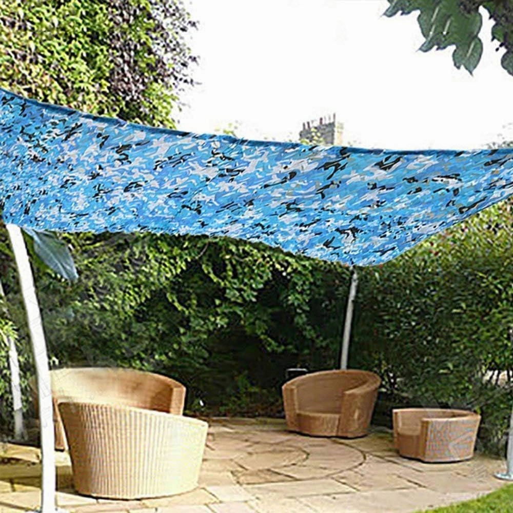 Camo Netting - Woodland Garden Greenhouse Plant Shade Netting Oxford Polyester for Military Decoration Hunting Blind Shooting Camping Camouflage Netting