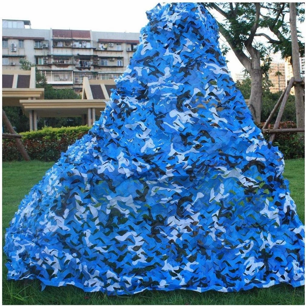 Camo Netting - Woodland Garden Greenhouse Plant Shade Netting Oxford Polyester for Military Decoration Hunting Blind Shooting Camping Camouflage Netting