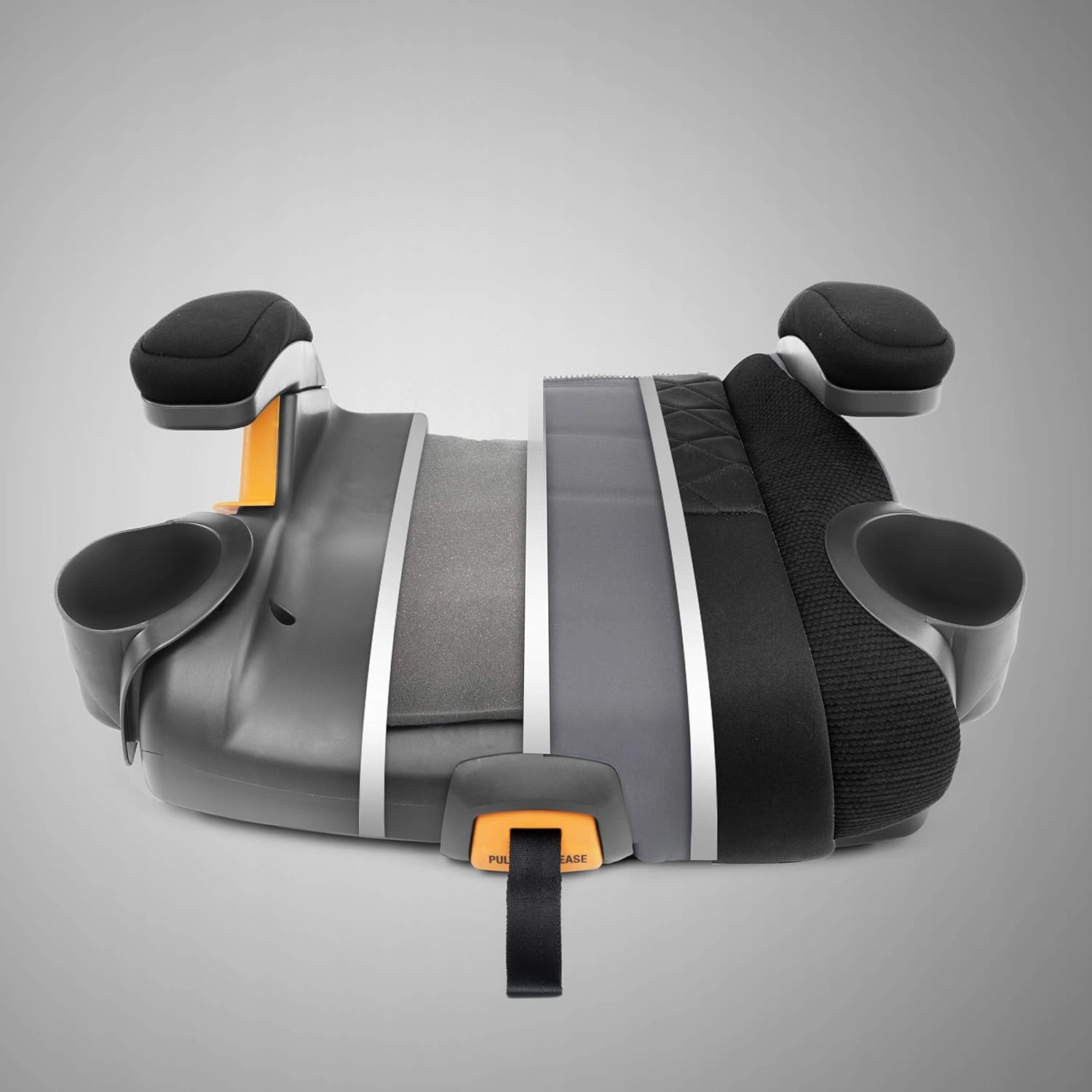 Chicco KidFit Zip Plus 2-in-1 Belt-Positioning Booster Car Seat, Backless and High Back Booster Seat, for Children Aged 4 Years and up and 40-100 lbs. | Taurus/Black/Grey