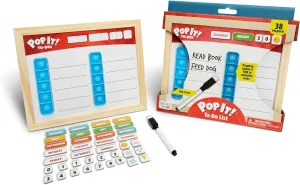 Chuckle & Roar Fidget to-do-List Imaginary Play White Board