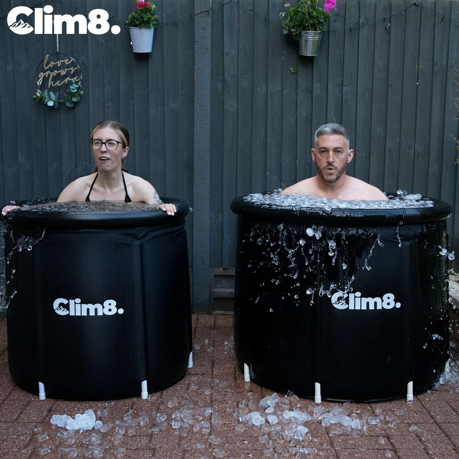 Cold Plunge Tub for Ice Bath at Home,85 Gallons Ice Bath Tub with Cover Designed for Outdoor and Indoor Use