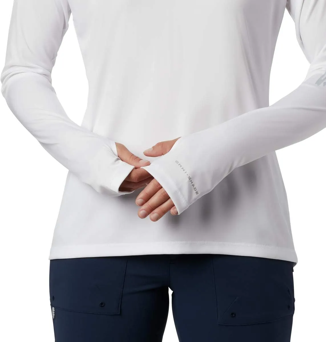 Columbia Women's PFG Tidal Tee Hoodie, UV Protection, Moisture-Wicking