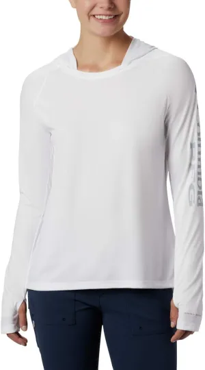 Columbia Women's PFG Tidal Tee Hoodie, UV Protection, Moisture-Wicking