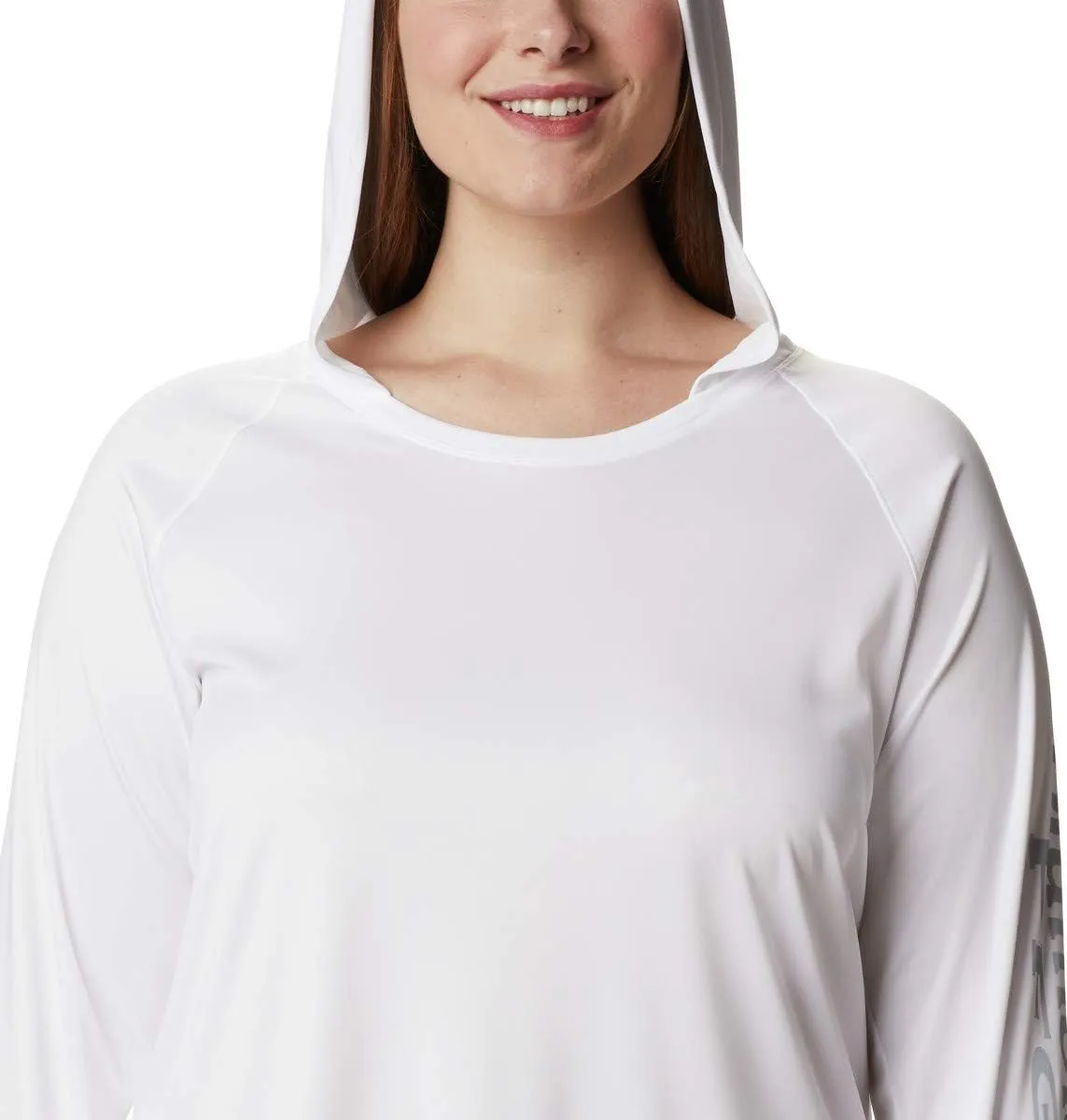 Columbia Women's PFG Tidal Tee Hoodie, UV Protection, Moisture-Wicking