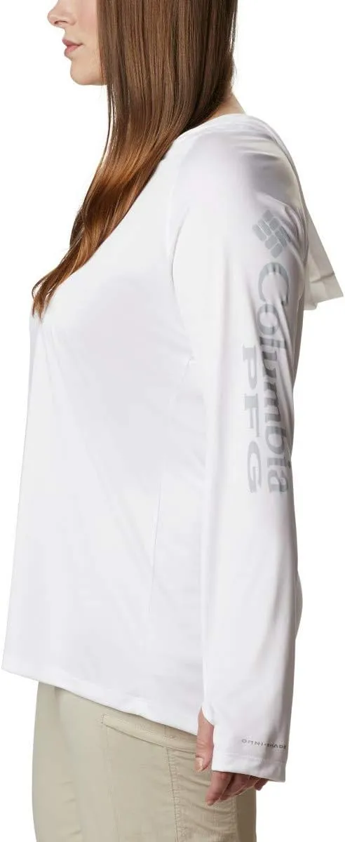 Columbia Women's PFG Tidal Tee Hoodie, UV Protection, Moisture-Wicking