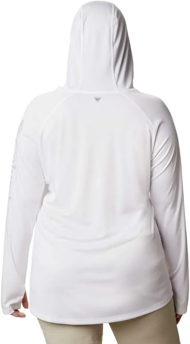 Columbia Women's PFG Tidal Tee Hoodie, UV Protection, Moisture-Wicking