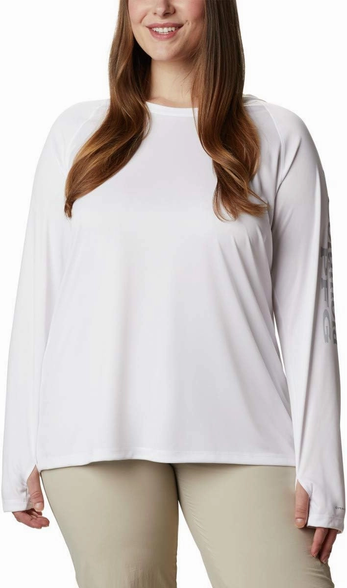 Columbia Women's PFG Tidal Tee Hoodie, UV Protection, Moisture-Wicking