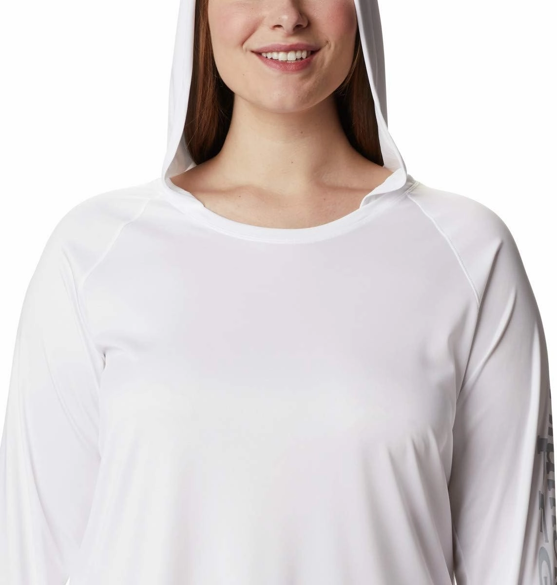 Columbia Women's PFG Tidal Tee Hoodie, UV Protection, Moisture-Wicking