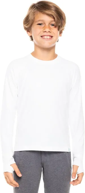 Coolibar UPF 50  Kid's LumaLeo Long Sleeve T-Shirt - Sun Protective