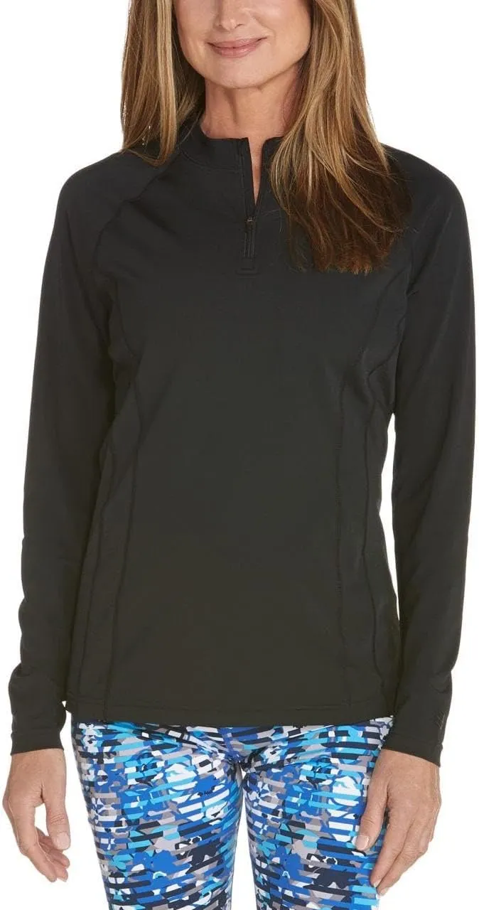 Coolibar UPF 50  Women's Freestyle Long Sleeve Rash Guard - Sun Protective