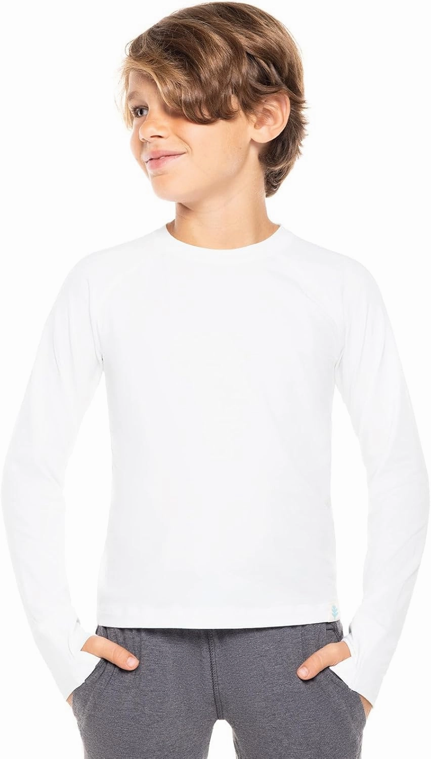 Coolibar UPF 50  Kid's LumaLeo Long Sleeve T-Shirt - Sun Protective
